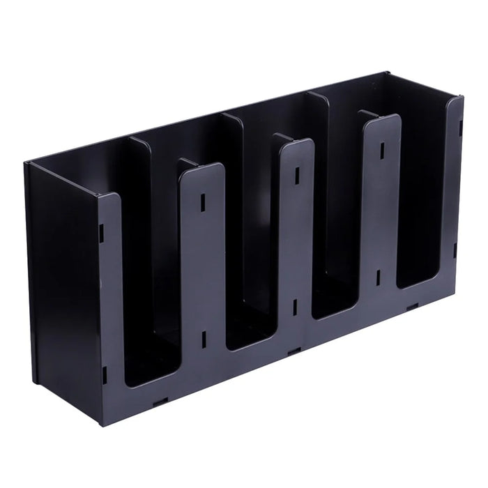 4 Compartments Acrylic Paper Cup Dispenser Organizer for Coffee Shop Milk Tea Store Restaurant Counter - 2