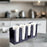 4 Compartments Acrylic Paper Cup Dispenser Organizer for Coffee Shop Milk Tea Store Restaurant Counter - 3