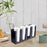 4 Compartments Acrylic Paper Cup Dispenser Organizer for Coffee Shop Milk Tea Store Restaurant Counter - 4