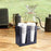 2 Compartments Acrylic Paper Cup Dispenser Organizer for Coffee Shop Cafe Restaurant Office Use - 4