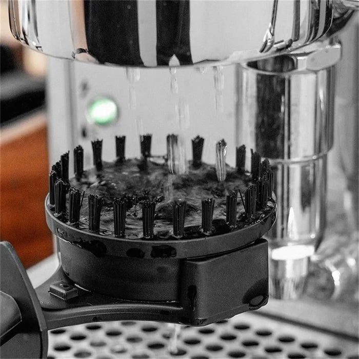 Espresso Machine 58mm Cleaning Brush Nylon Bristles Coffee Maker Brew Head Cleaning Tool - 4