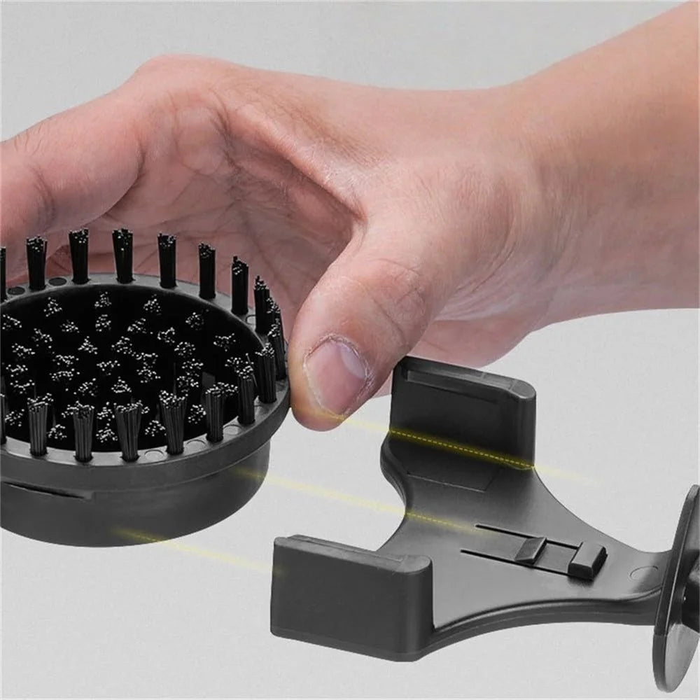 Espresso Machine 51mm Cleaning Brush Nylon Bristles Coffee Maker Brew Head Cleaning Tool - 6