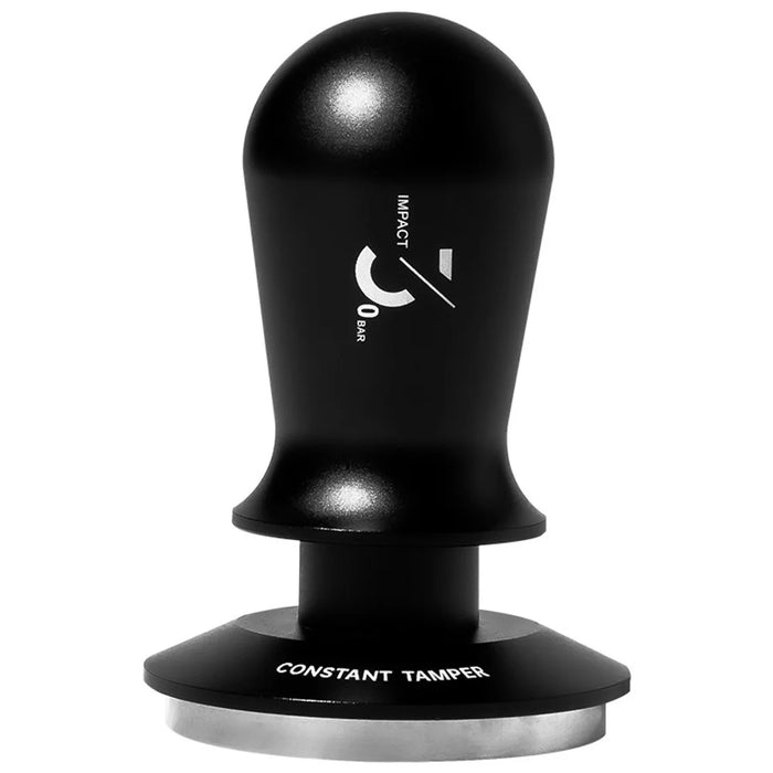 Coffee Tamper Espresso Distribution Tool Adjustable Pressure Spring Loaded Tamper (BPA-Free, No FDA) - 51mm / Black - 2