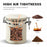 Coffee Bean Storage Container 1500ml Stainless Steel Airtight Canister with CO2 Valve For Coffee Grounds Tea - Beige - 4