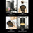 2Pcs 230ML Reusable Coffee Capsule Cup BPA-free No FDA Certified Refillable Vertuo Pods with Beech Base+Spoon+Brush+20Pcs Aluminum Foil for Nespresso Vertuoline - 3
