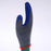 12 Pairs Latex+Cotton Line Gloves Anti-skid Hand Protection Gloves - Grey+Blue - 2