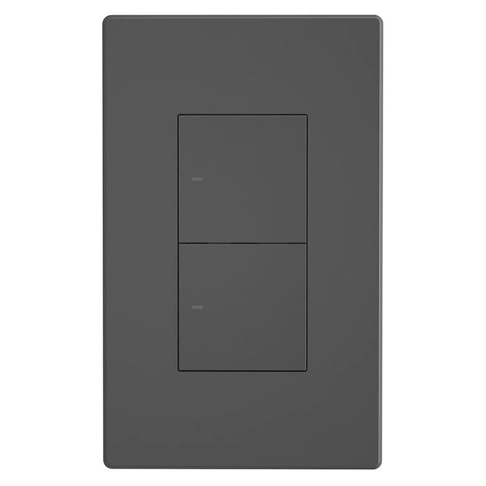 SONOFF M5-2C-120 Smart Wi-Fi Wall Switch Touch Light Switch 2-Gang Works with Alexa/Google Home/Alice/Siri Shortcuts - US Plug - 2
