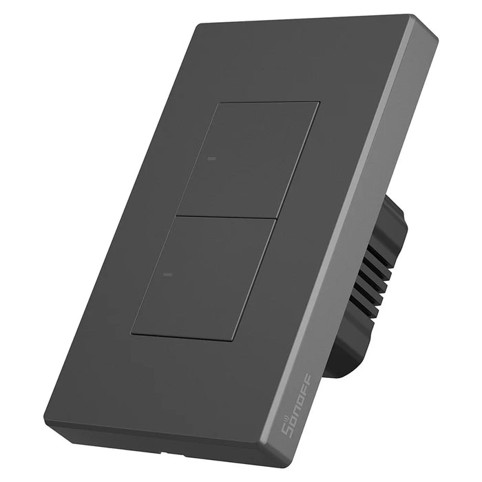 SONOFF M5-2C-120 Smart Wi-Fi Wall Switch Touch Light Switch 2-Gang Works with Alexa/Google Home/Alice/Siri Shortcuts - US Plug - 4