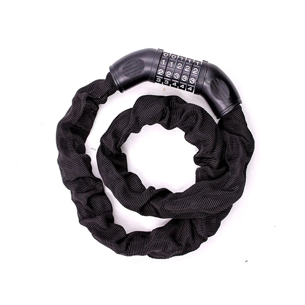 Bicycle Lock Chain Lock - Black - 1