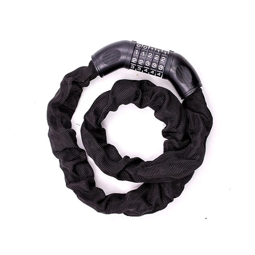 Bicycle Lock Chain Lock - Black - 1