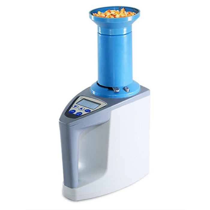 LDS-1G Grain Moisture Meter High Precision Automatic Digital Grain Corn Rice Wheat Moisture Humidity Gauge (BPA Free, No FDA) - Grey / EU Plug - 1