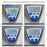 LDS-1G Grain Moisture Meter High Precision Automatic Digital Grain Corn Rice Wheat Moisture Humidity Gauge (BPA Free, No FDA) - Grey / EU Plug - 5