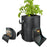35 x 40cm 10 Gallon Potato Growing Bag Thickened Felt Planter Reusable Non-Woven Fabric Container for Garden - 1