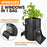 35 x 40cm 10 Gallon Potato Growing Bag Thickened Felt Planter Reusable Non-Woven Fabric Container for Garden - 2