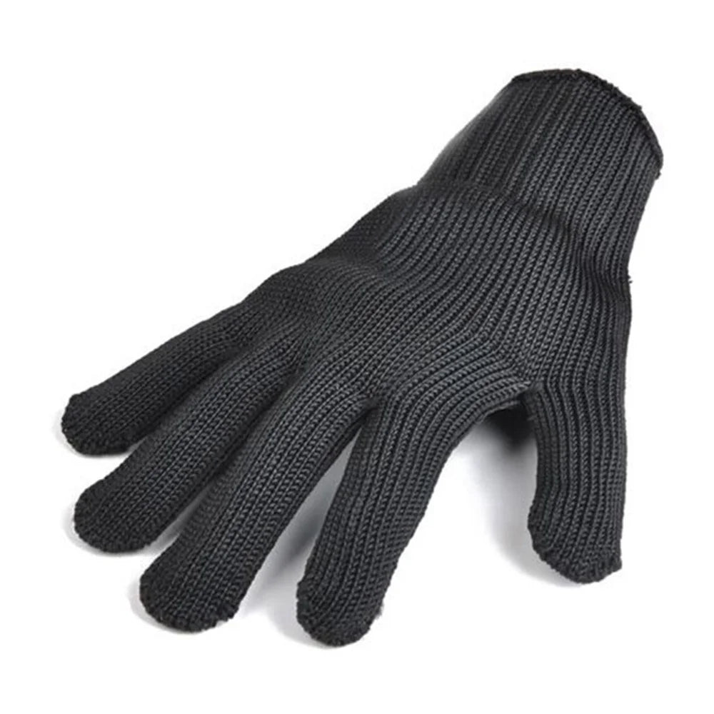 MH-F105 1 Pair Polyester+Steel Wire 5-Level Cut-Resistant Gloves Hand Protection Full-finger Gloves - 3