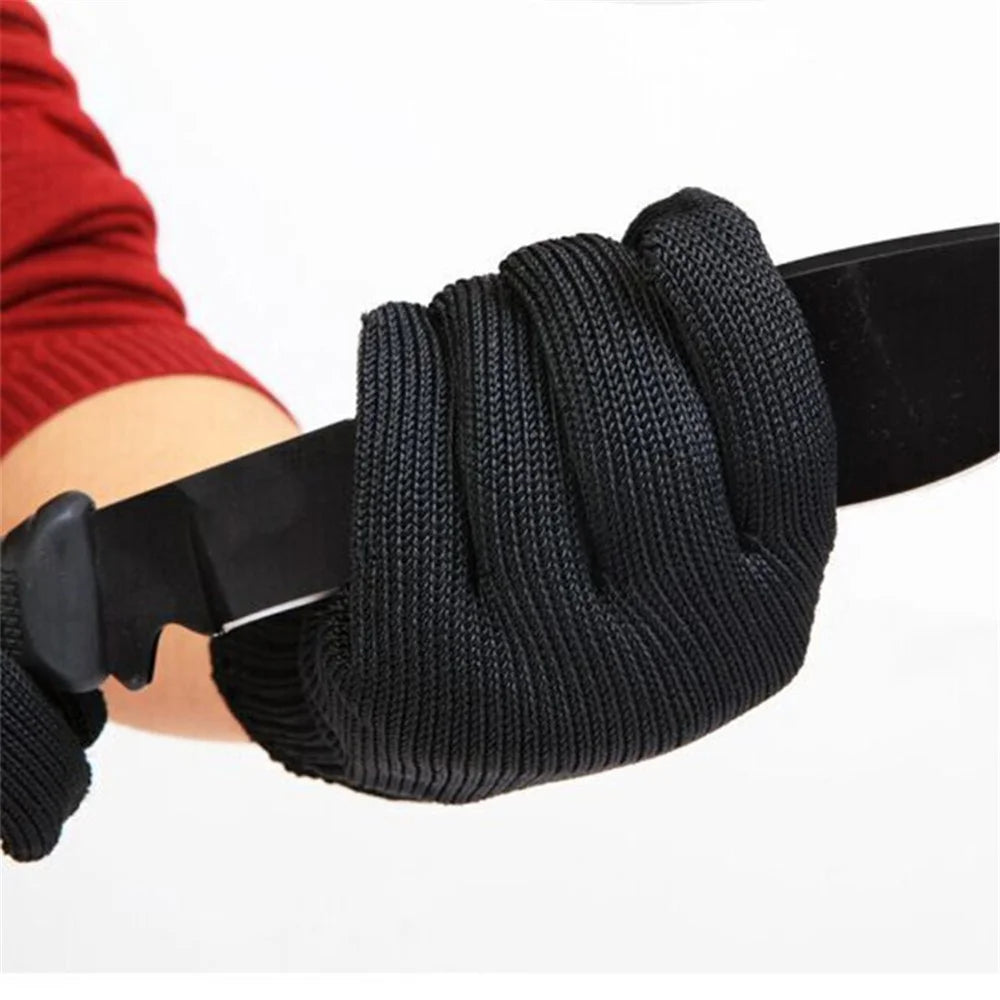 MH-F105 1 Pair Polyester+Steel Wire 5-Level Cut-Resistant Gloves Hand Protection Full-finger Gloves - 5