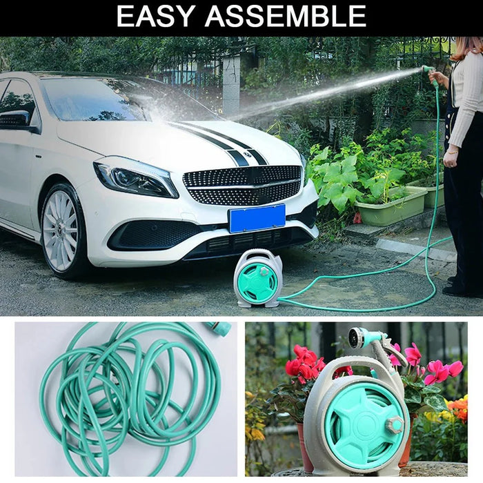Garden Flower Watering Handheld Sprinkler High Pressure Car Washing Gun - Blue - 7