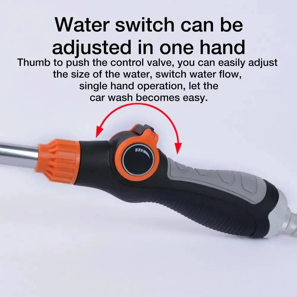 Household Car Washing Spray Nozzle High Pressure Water Spray Multiple Spray Modes Car Water Gun Cleaning Tool - 5