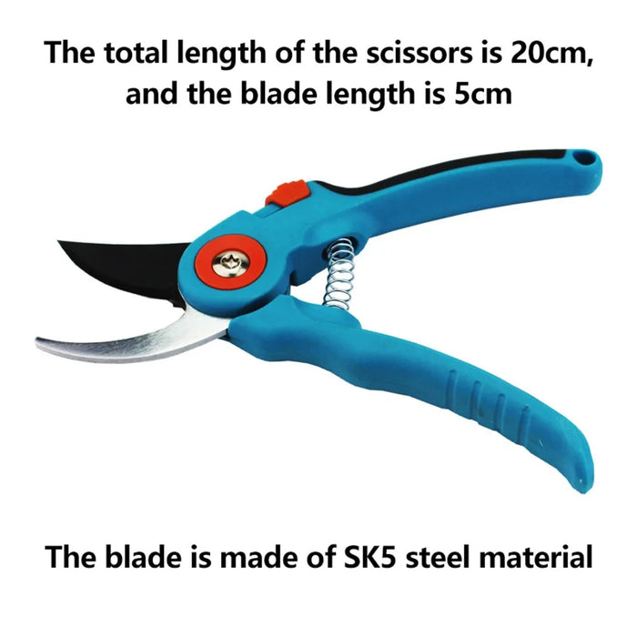 809 Pruning Shear SK5 Steel Garden Scissor Garden Hand Shear Professional Bypass Pruner - 5