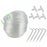 5m PVC Water Pipe Garden Drip Irrigation Transparent Hose for Automatic Waterer - 1
