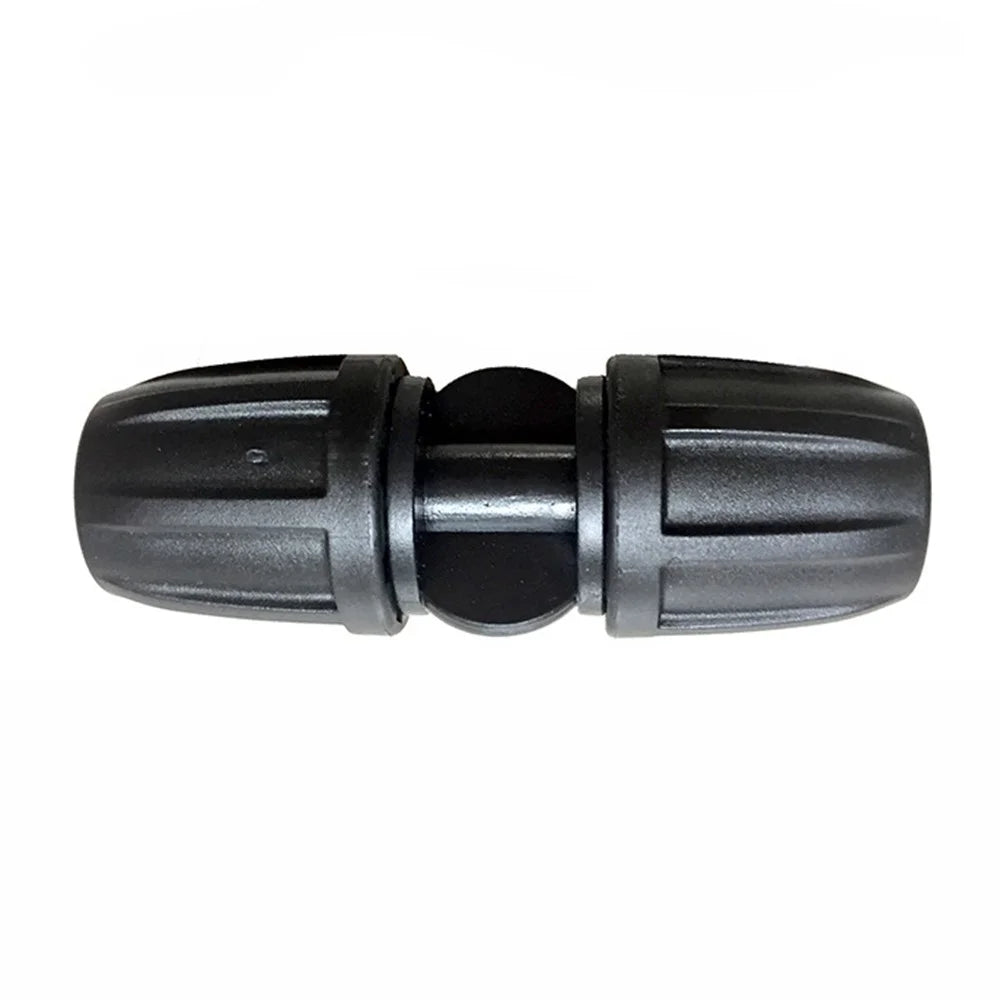 100Pcs Garden Irrigation Tube Fitting Connector Lawn Water Hose Coupler - 9x12 Straight - 1