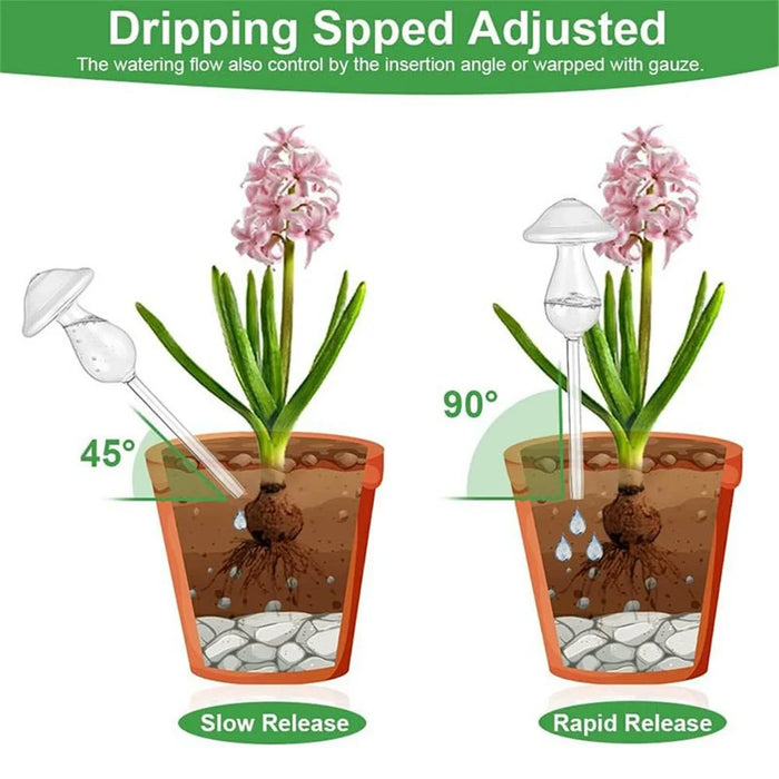 Self Watering Device Automatic Plant Water Irrigation Tool When Away On Vacation Travel - 5