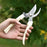 Garden Pruning Shears Scissors Stainless Steel Blade Handheld Pruners - Curved Blade - 4