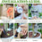 ABS+PVC 350ML Irrigation Drip Bag Automatic Plants Self Watering Tool Device - 5