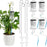 4Pcs 350ml Plant Watering Drip Irrigation Bags Adjustable Auto Watering Bag with 4 Hooks - 1
