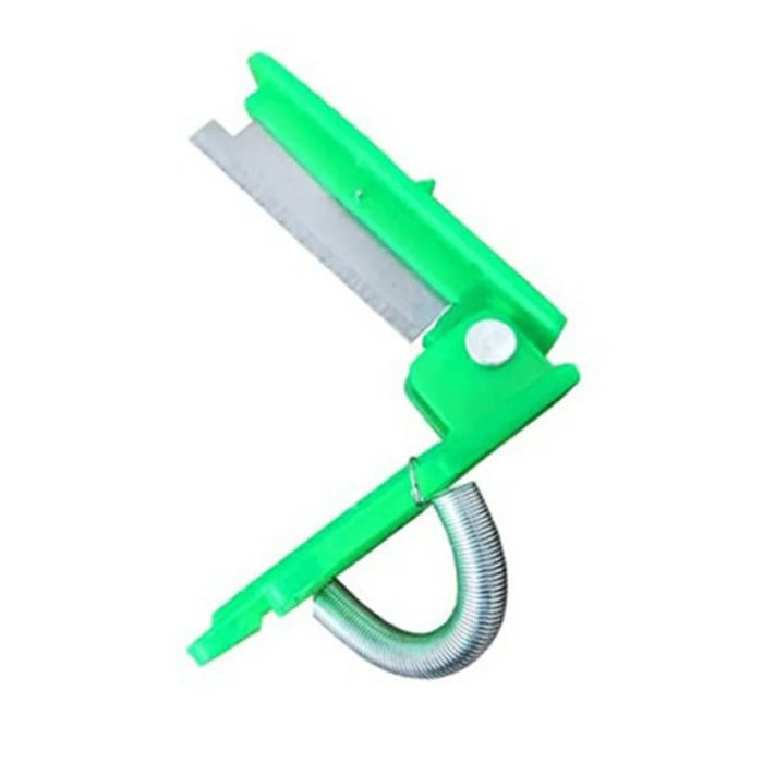 100Pcs Farm Orchard Thumb Knife Garden Pruner Vegetable Fruit Picking Cutter - Green - 1