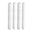 2 Large + 2 Small Tree Trunk Protectors Plastic Tree Trunk Wrap Pipes Bark Guard - White - 1