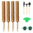 4Pcs 50cm Garden Plant Support Stick Plant Climbing Rod Vine Climbing Coconut Palm Rod with Tools - 1