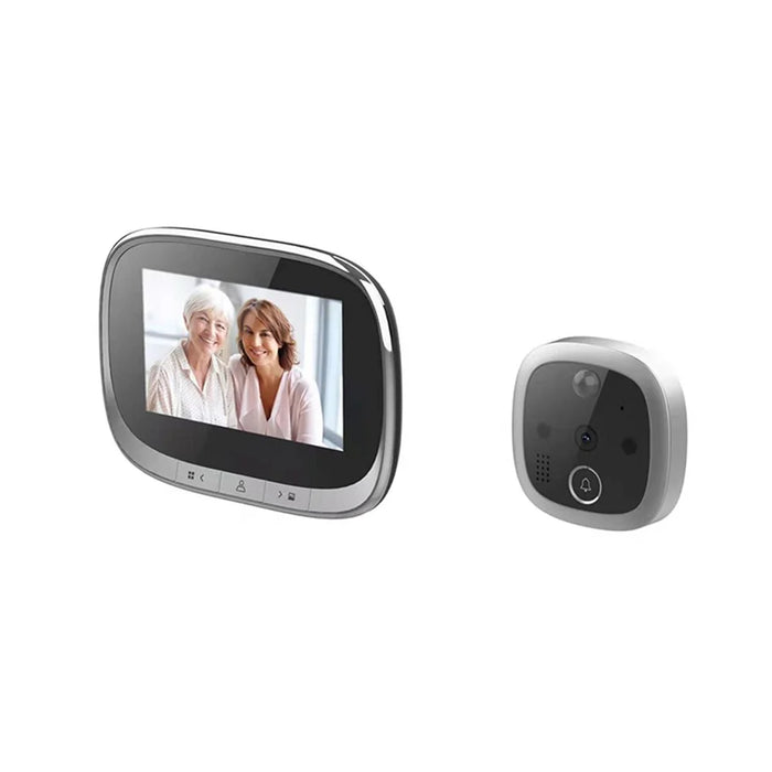 SF550 4.3 inch Infrared Video Doorbell Motion Detection Door Security System - Silver - 1