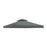 300 x 300cm Outdoor Gazebo Canopy 300D Polyester Waterproof Double Tier Sun Shade Tent - Grey - 1