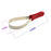 Stainless Steel Horse Sweat Scraper Itching Relief Grooming Shedding Tool with Teeth - Red - 6