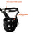 Size S Horse Muzzle Thick Webbing Breathable Equine Grazing Muzzle Padded Anti-Bite Mask - Black - 4