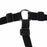 Size L Horse Muzzle Thick Webbing Breathable Equine Grazing Muzzle Padded Anti-Bite Mask - Black - 4