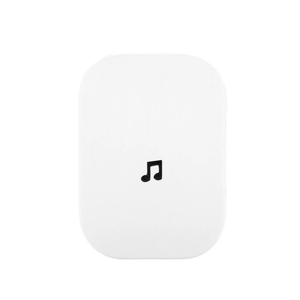 433MHz Plug-in Chime Wireless Video Doorbell Adjustable Volume Music Selection Ding-Dong Door Bell - White US Plug - 7