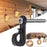40Pcs Q-Hanger Screw Hooks ABS+Stainless Steel Outdoor Hangers for Hanging String Lights - Black - 3