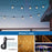 40Pcs Q-Hanger Screw Hooks ABS+Stainless Steel Outdoor Hangers for Hanging String Lights - Black - 4