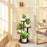 Four-Tier Plant Stand Wood+Metal Living Room Balcony Succulent Flower Pot Holder Display Rack - 3