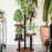 Five-Tier Plant Stand Wood+Metal Living Room Balcony Succulent Flower Pot Holder Display Rack - 3