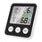 TS-9909 High Precision Digital Display Hygrometer Thermometer Indoor Temperature and Humidity Meter - Black - 1