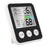 TS-9909 High Precision Digital Display Hygrometer Thermometer Indoor Temperature and Humidity Meter - Black - 2