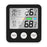 TS-9909 High Precision Digital Display Hygrometer Thermometer Indoor Temperature and Humidity Meter - Black - 3