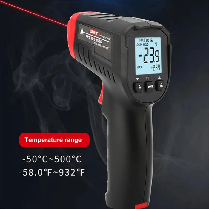 UNI-T UT306S Digital Thermometer Non-contact Industrial Infrared Laser Temperature Meter - 2