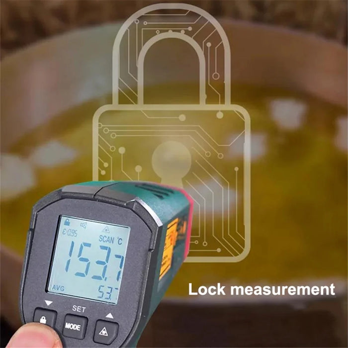 UNI-T UT306S Digital Thermometer Non-contact Industrial Infrared Laser Temperature Meter - 4