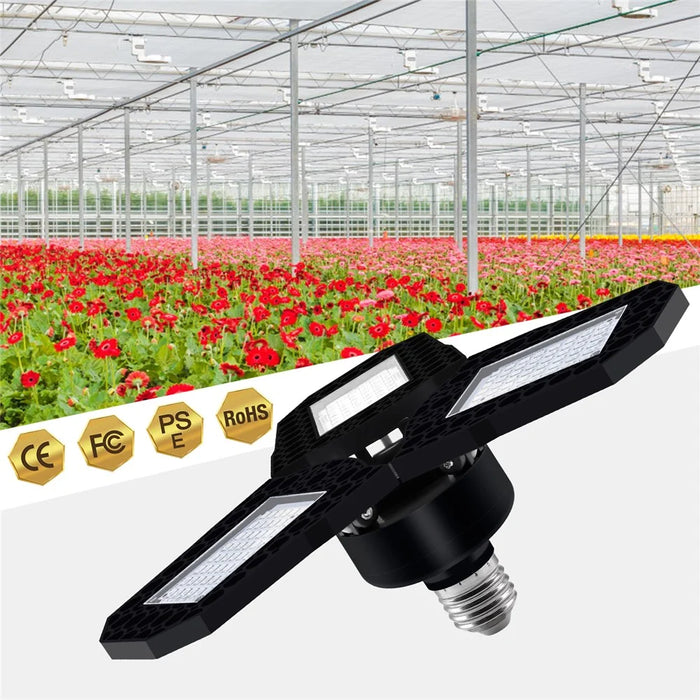 144 LEDs Greenhouse Hydroponic System SMD 2835 E27 Plant Growth Lamp Indoor Plant Light - 5