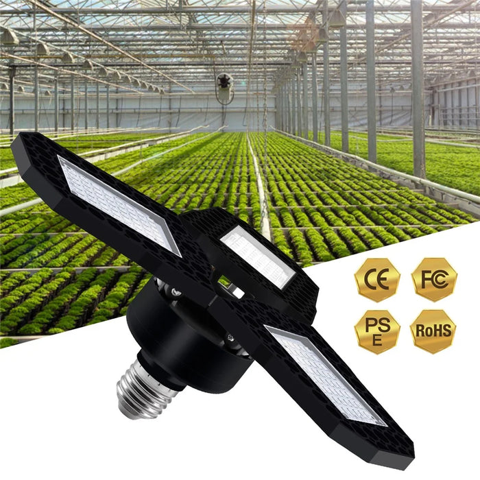 144 LEDs Greenhouse Hydroponic System SMD 2835 E27 Plant Growth Lamp Indoor Plant Light - 6