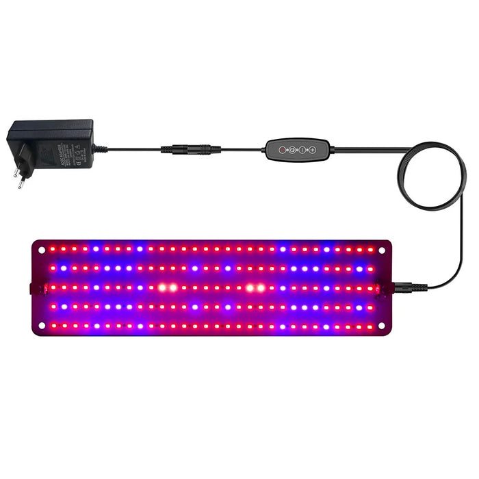 12V Plant Growing Lamp Potted Plants Shelf Light Bonsai Seedling Growth Fill Light, EU Plug - Red+Blue Light - 1